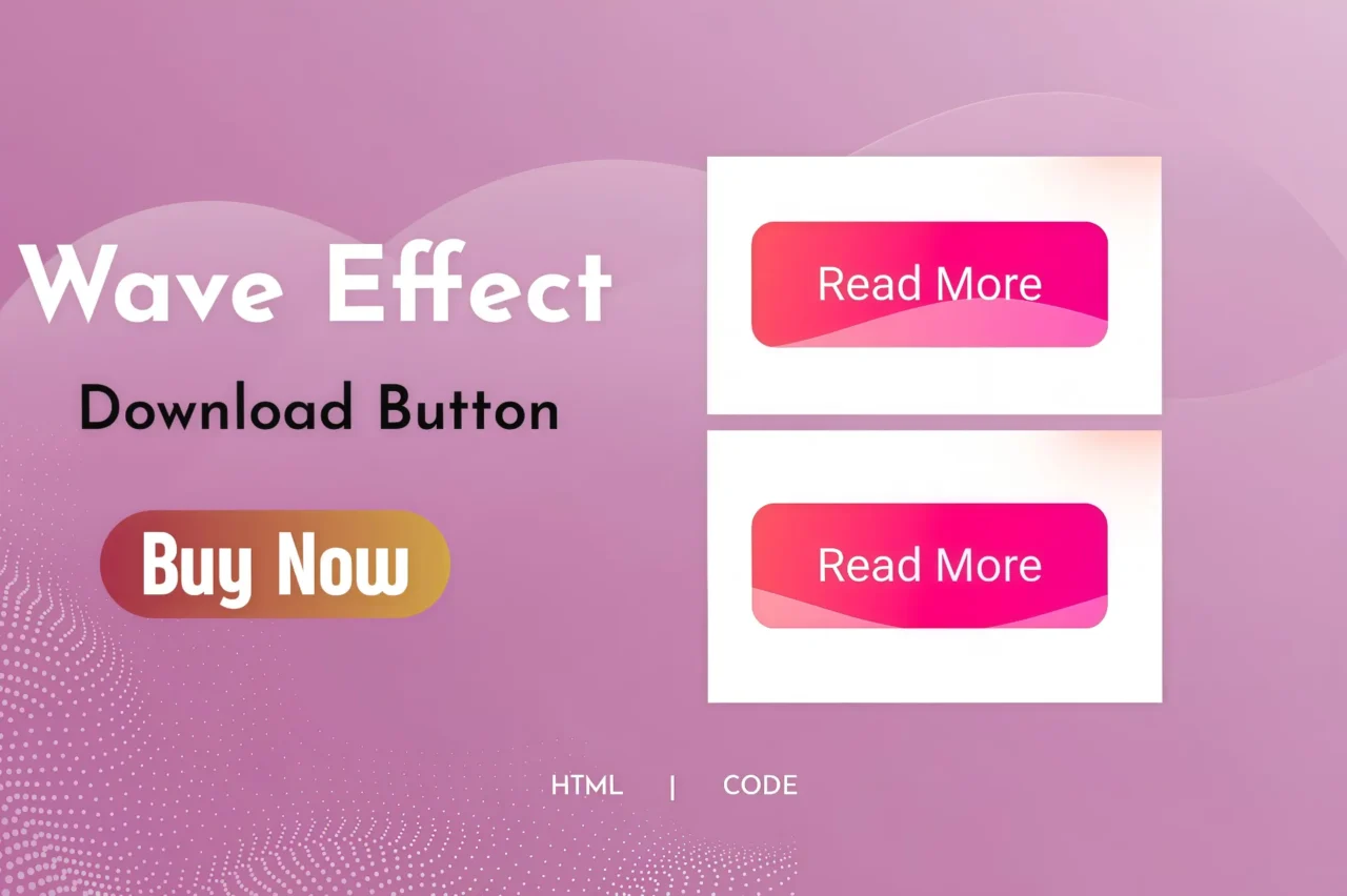 Animated wave gradient button for modern websites and UI design