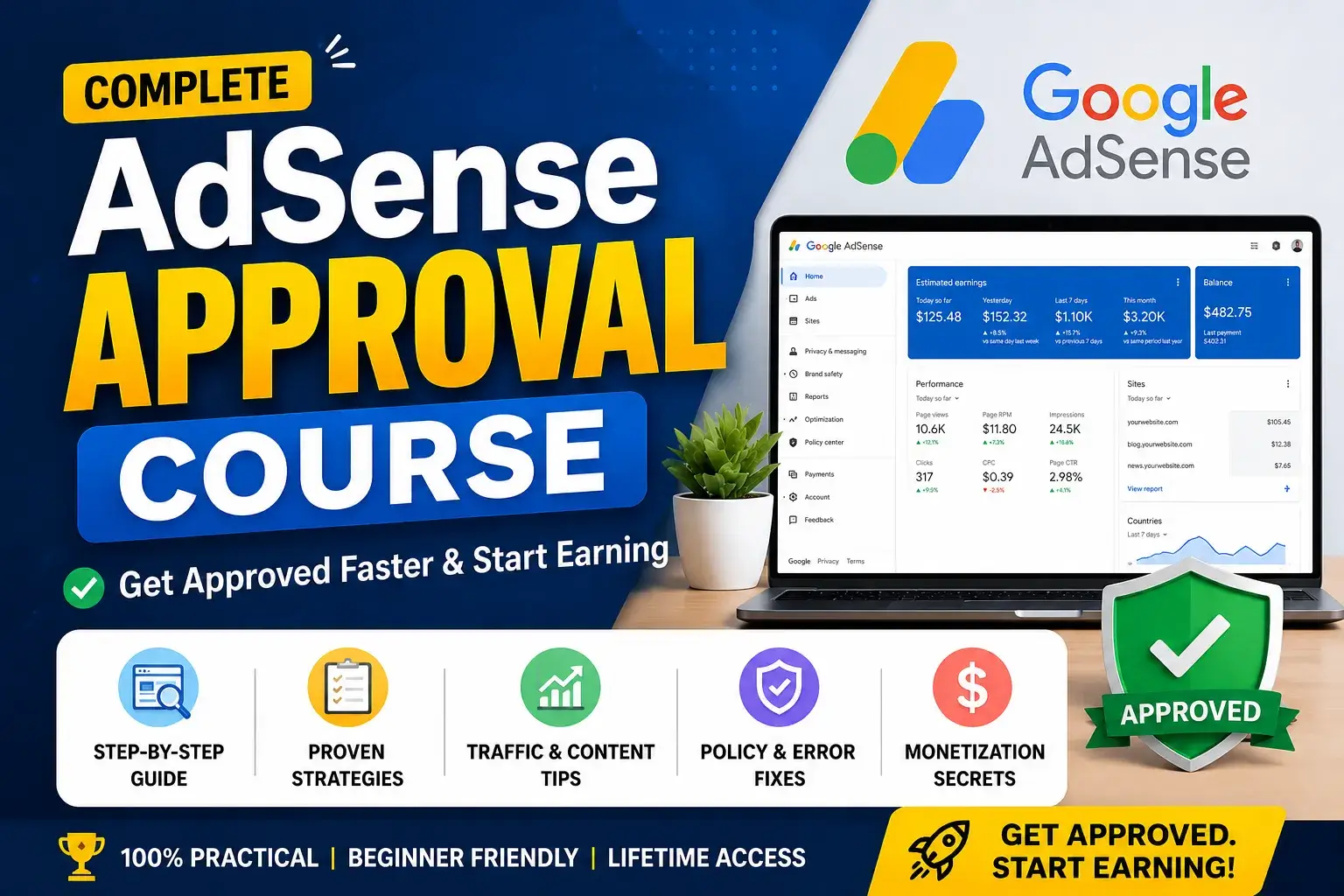 AdSense Approval Course